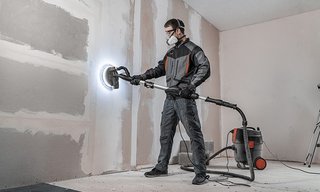 Lijadora de paredes y techos WS-225S 820 W Ø225 mm