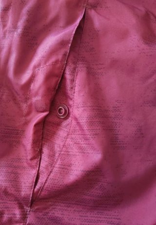 Chaqueta Quechua mujer rosa y morada