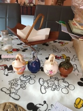 Set de 4 Minis Botijos Decorativos