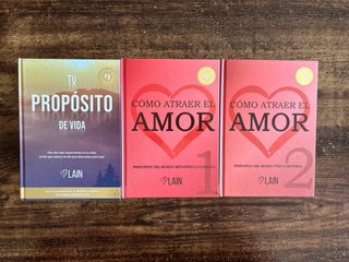 3 libros Laín García Calvo