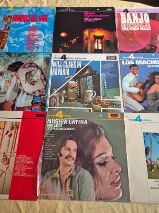 Lote 9 Vinilos Fase 4 Estéreo Decca