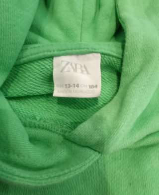 Sudadera verde LITTLE PARADISE