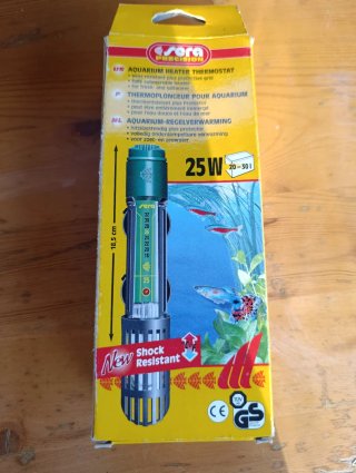 Calentador acuario Sera 25W shock resistant
