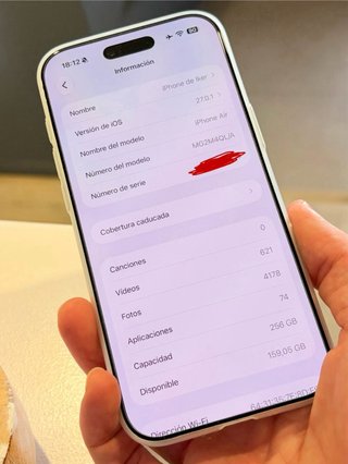 iPhone Air Nuevo - 100% bateria