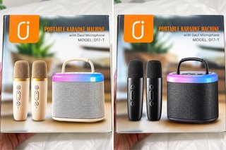 Máquina Karaoke Portátil Daul D17-T + 2 Micrófonos