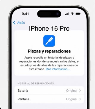 Pantalla iPhone 16 Pro Original Reparada