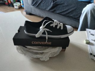 Zapatillas Converse All Star Negras talla36 nuevas