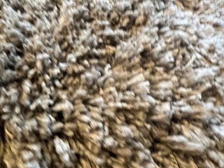 Alfombra Shaggy Beige y Gris
