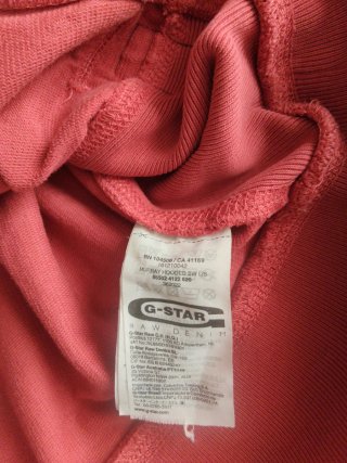 Sudadera G-Star RAW Roja, producto original
