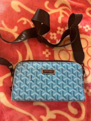 Borsello Goyard Turchese
