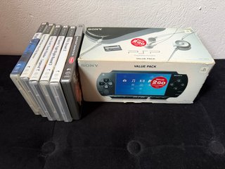Sony PSP-1004K Nero + 8 giochi