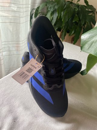 Zapatillas Adidas Negras y Azules Talla 42