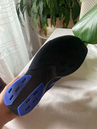 Zapatillas Adidas Negras y Azules Talla 42
