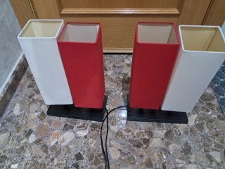 Set de 2 Lámparas de Mesita