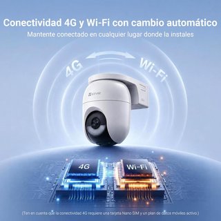 nuevo Cámara Vigilancia EZVIZ 6MP 4G WiFi Dual