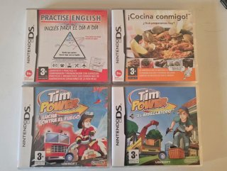 Lote de 4 Juegos para Nintendo DS