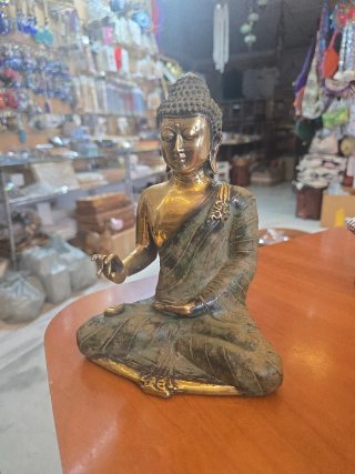 Figura Buda Bronce Sentado