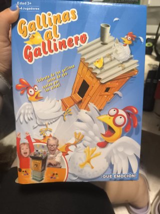 Juego de mesa Gallinas al Gallinero
