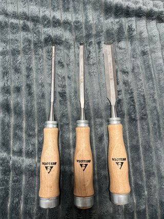 Formones Bellota Set 3