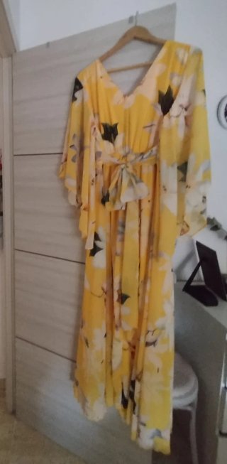 Vestido de Fiesta Largo Estampado