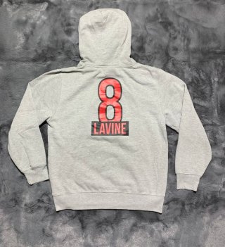 Sudadera gris Chicago Bulls NBA Zach LaVine