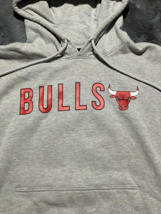 Sudadera gris Chicago Bulls NBA Zach LaVine