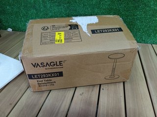 VASAGLE Mariel Colección – Mesa auxiliar redonda