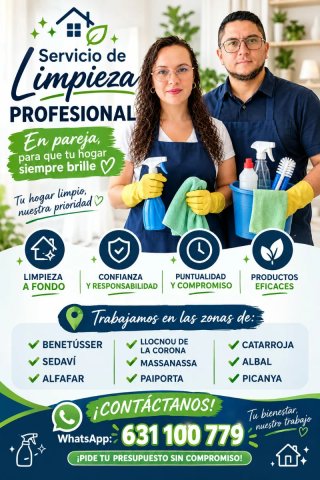 Limpieza en pareja