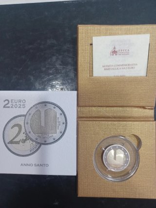 Moneta 2 Euro Vaticano 2025 Anno Santo