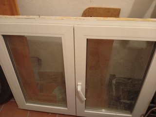 Ventana PVC Doble Hoja