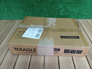 VASAGLE Lámpara de Pie, Ajustable, 141-175 cm