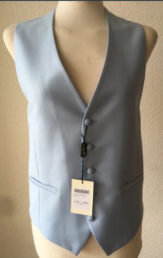 Chaleco de Boda Protocolo Azul Talla L