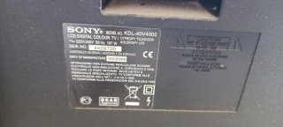 Sony Bravia TV 100cm 2009