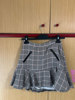 Falda Mayoral cuadros niña Talla XS
