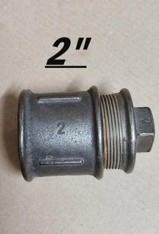 Manguito Fontanería 2 con Tapón