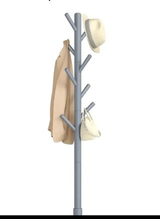 VASAGLE Perchero, Madera Maciza, en Forma de Árbol