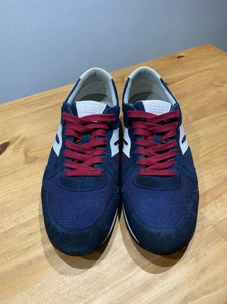 Zapatillas Deportivas Geox Azul y Rojo