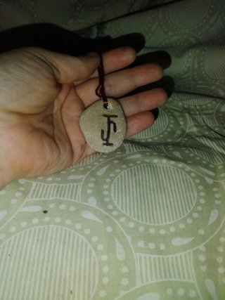 Colgante piedra