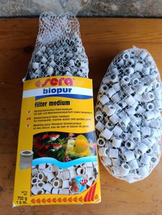 Filtro Sera Biopur Acuario 750g 2 unidades