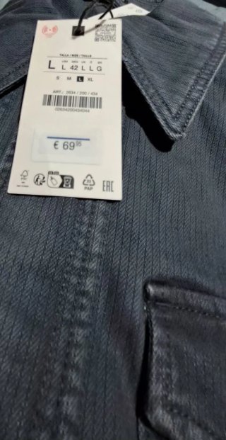 Parka de Algodón Zara