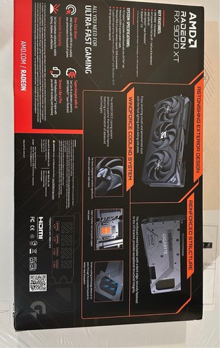 Gráfica Gigabyte AMD Radeon RX 9070 XT -NEGOCIABLE