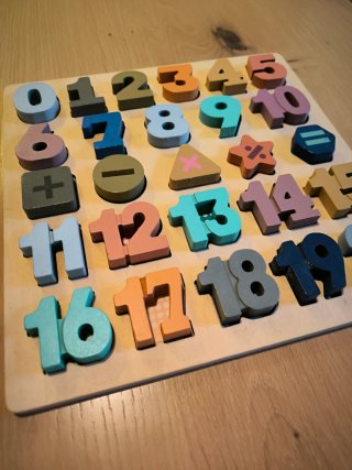 Juego Educativo Montessori de Madera