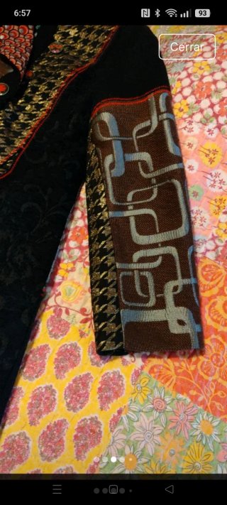 Abrigo Desigual Talla 44