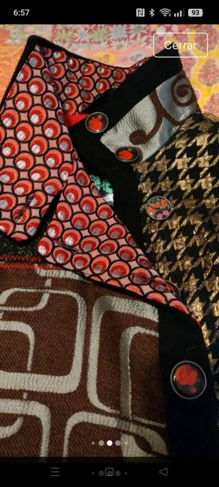 Abrigo Desigual Talla 44