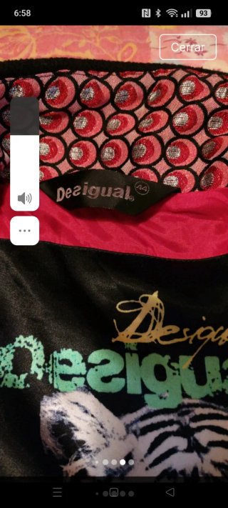 Abrigo Desigual Talla 44