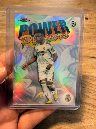 Carta Topps Chrome 2025 Vini Jr Power Players
