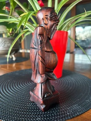 Figura de Madera Tallada 20cm