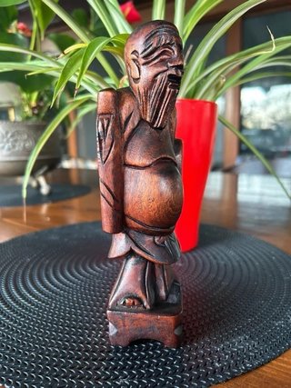 Figura de Madera Tallada 20cm