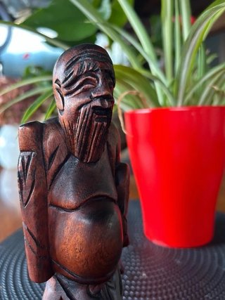 Figura de Madera Tallada 20cm