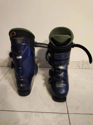 Botas de esquí Salomon azules